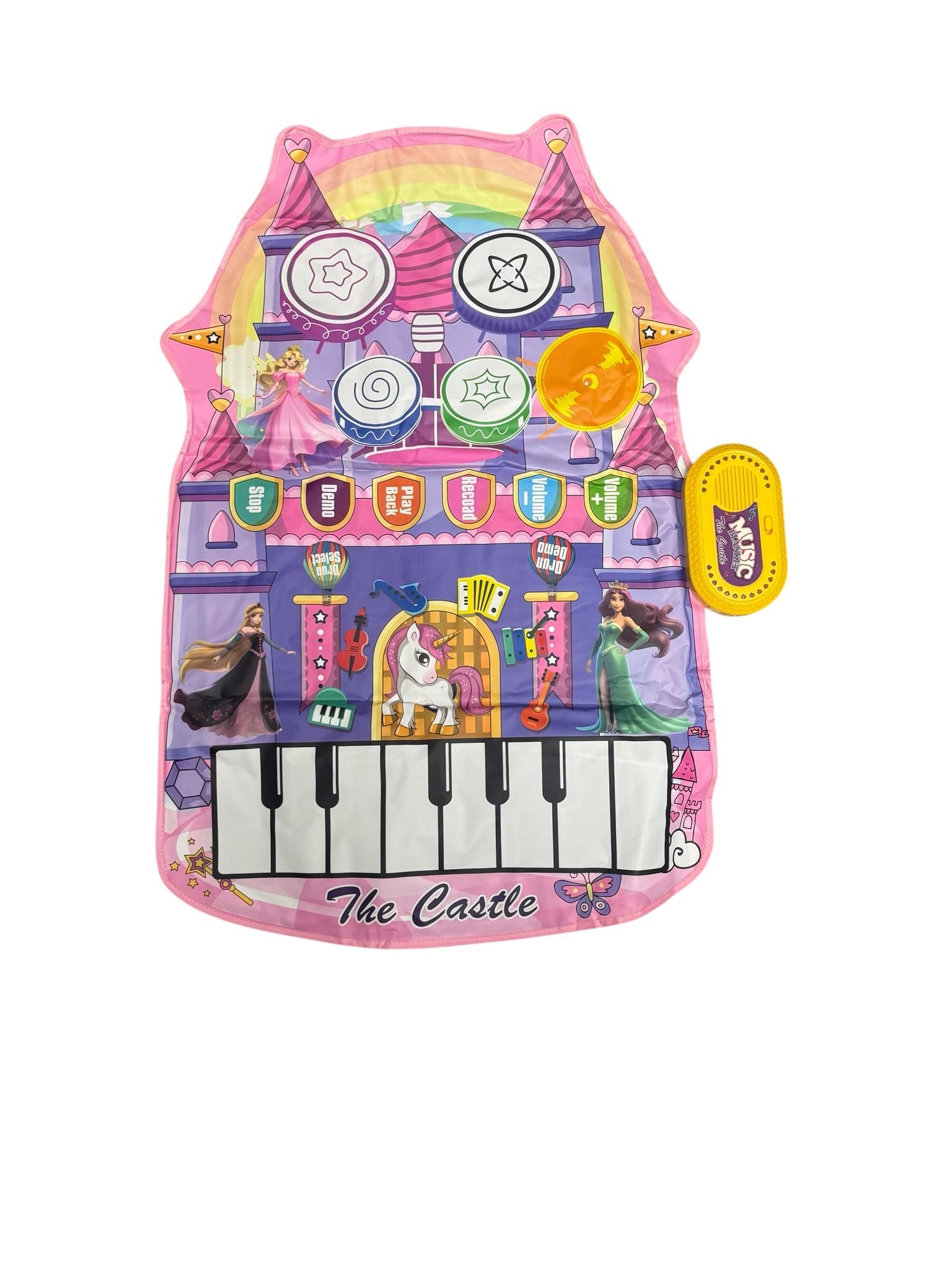 Covoraș muzical interactiv „The Castle” – Music Playmat 2 în 1