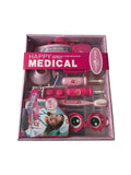 Set Doctor pentru Copii „Happy Medical” – Trusă Medicală Roz cu Accesorii, 29 x 23,5 x 5 cm
