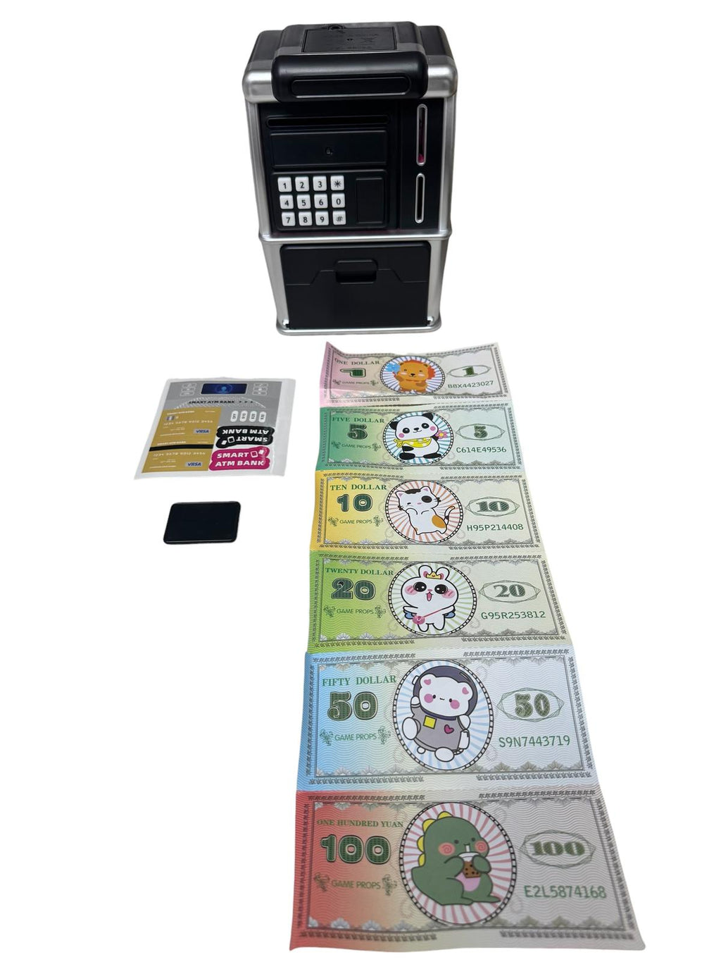 Bancomat electronic de Jucărie ATM cu parolă, card și efecte sonore