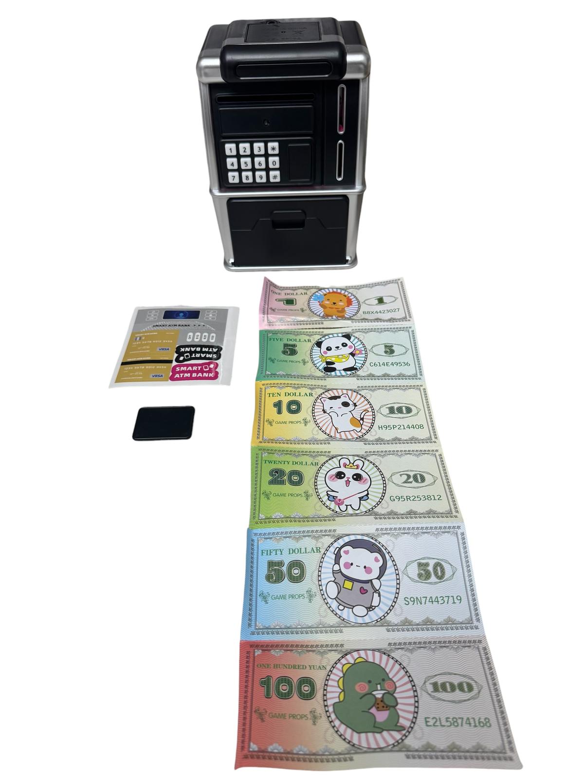 Bancomat electronic de Jucărie ATM cu parolă, card și efecte sonore