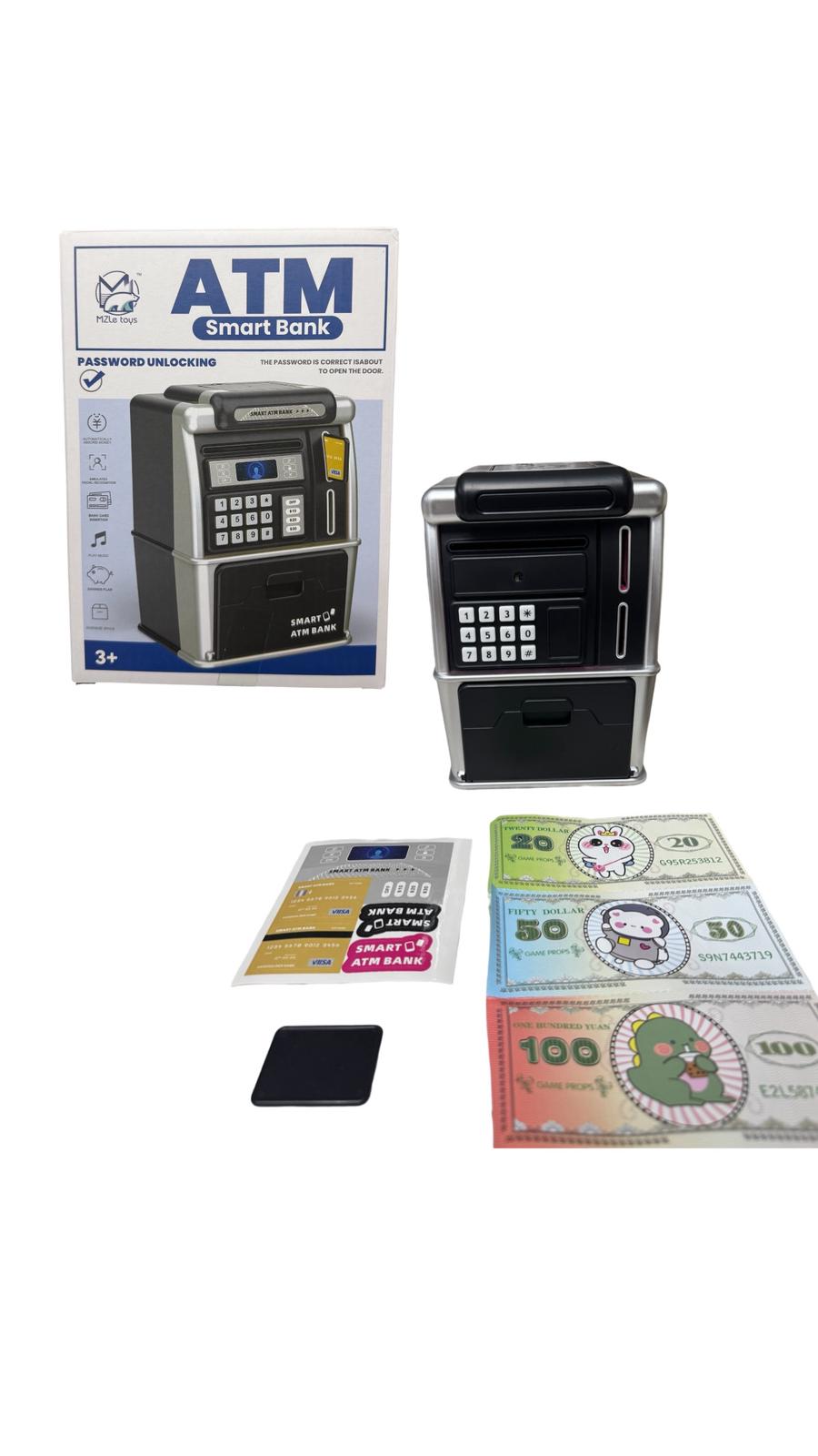 Bancomat electronic de Jucărie ATM cu parolă, card și efecte sonore