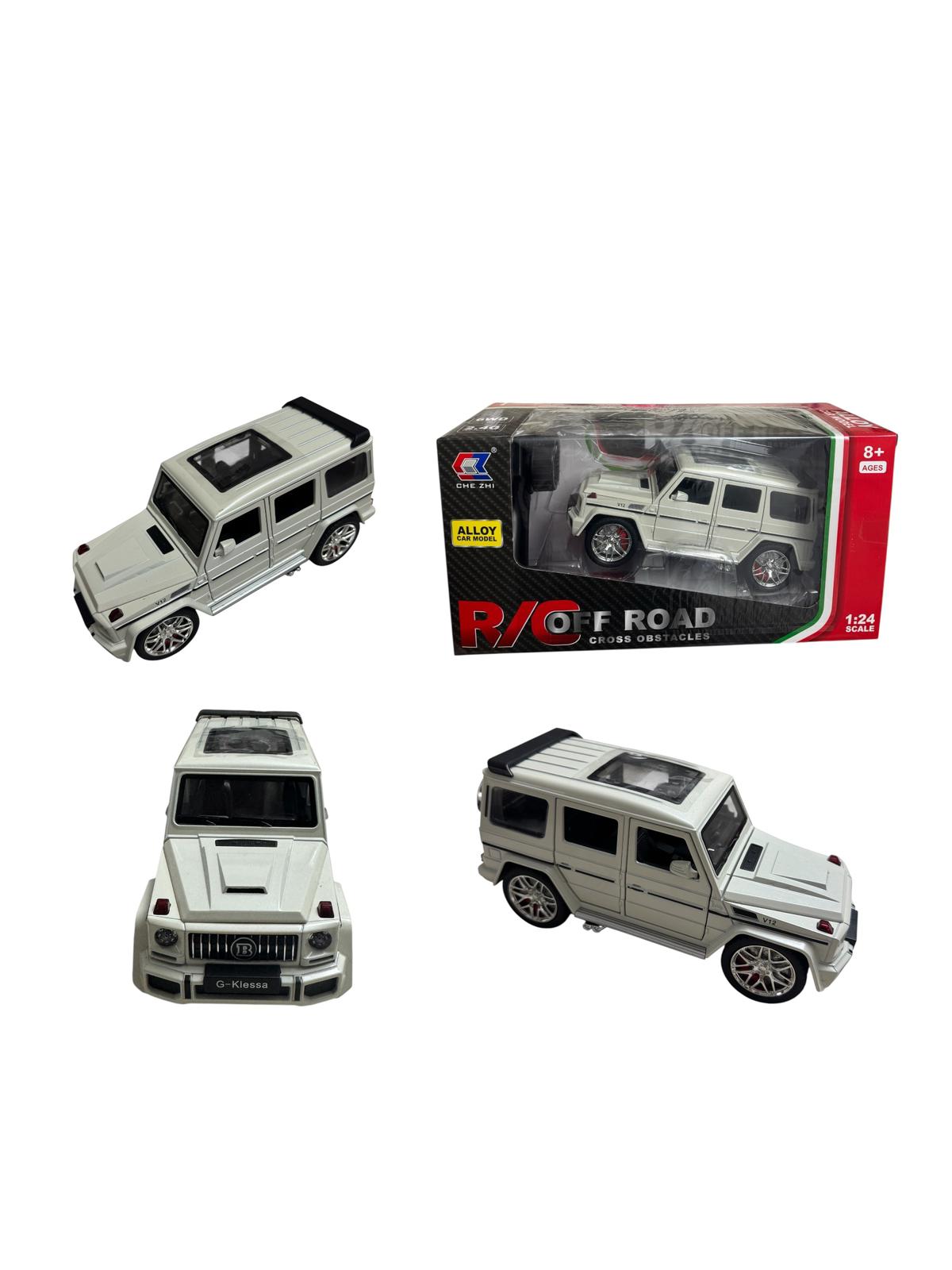 Mașină Jucărie cu Telecomandă Off-Road, RC, 1:24, 2.4GHz, 6WD, cu lumini și sunet