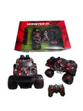 Mașină cu telecomandă RC Monster de Jucărie, 4x4, cu lumini LED – Model Off-Road
