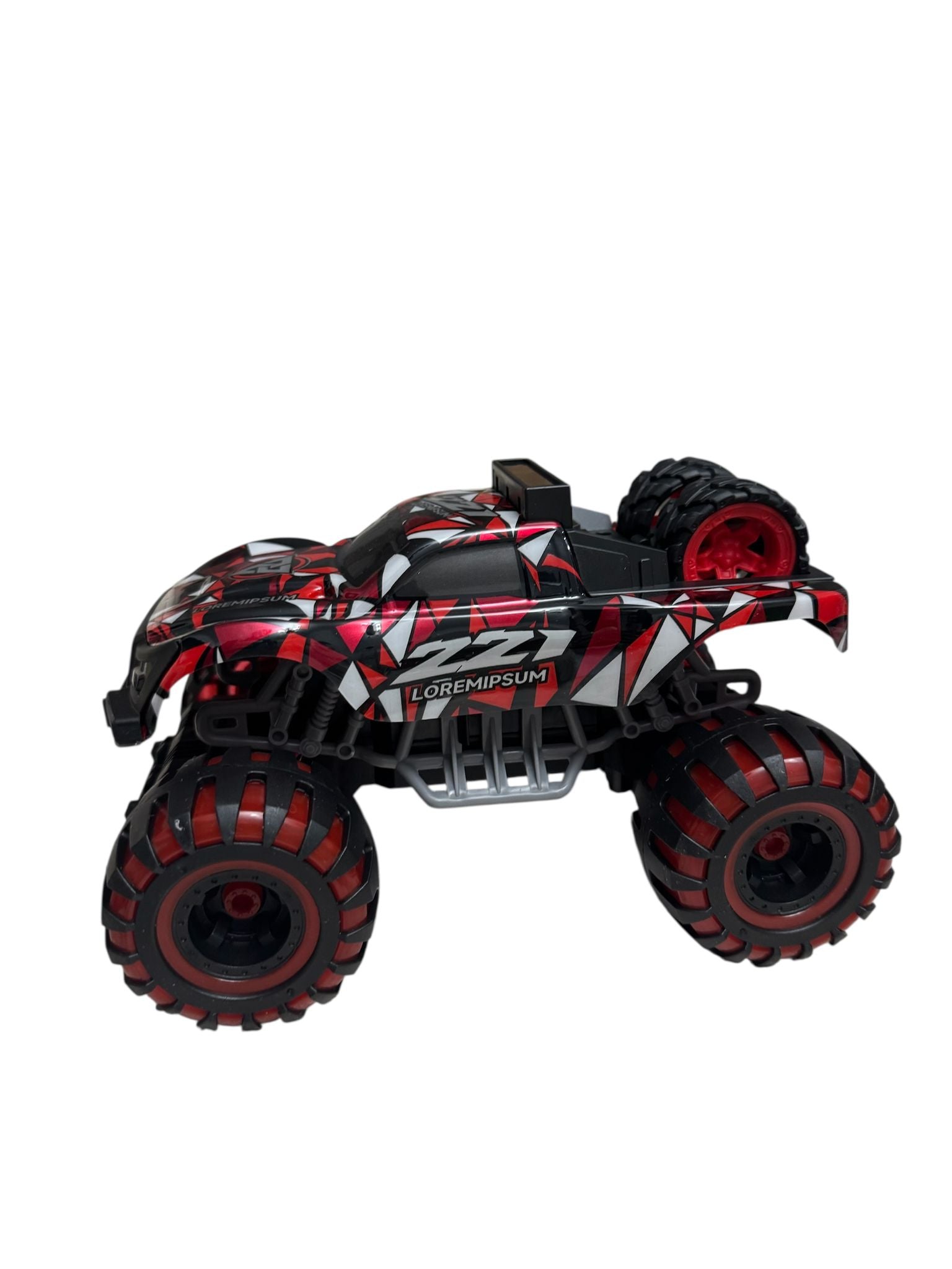 Mașină cu telecomandă RC Monster de Jucărie, 4x4, cu lumini LED – Model Off-Road