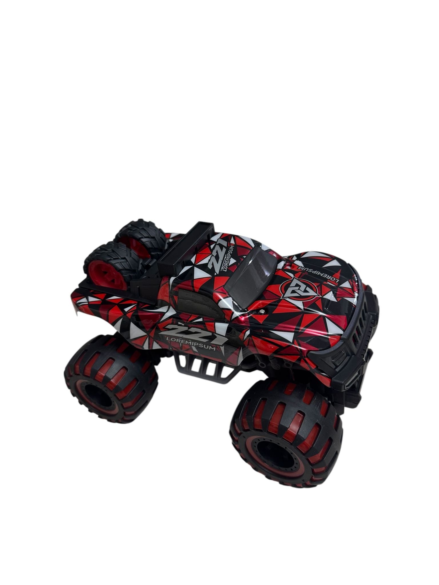 Mașină cu telecomandă RC Monster de Jucărie, 4x4, cu lumini LED – Model Off-Road