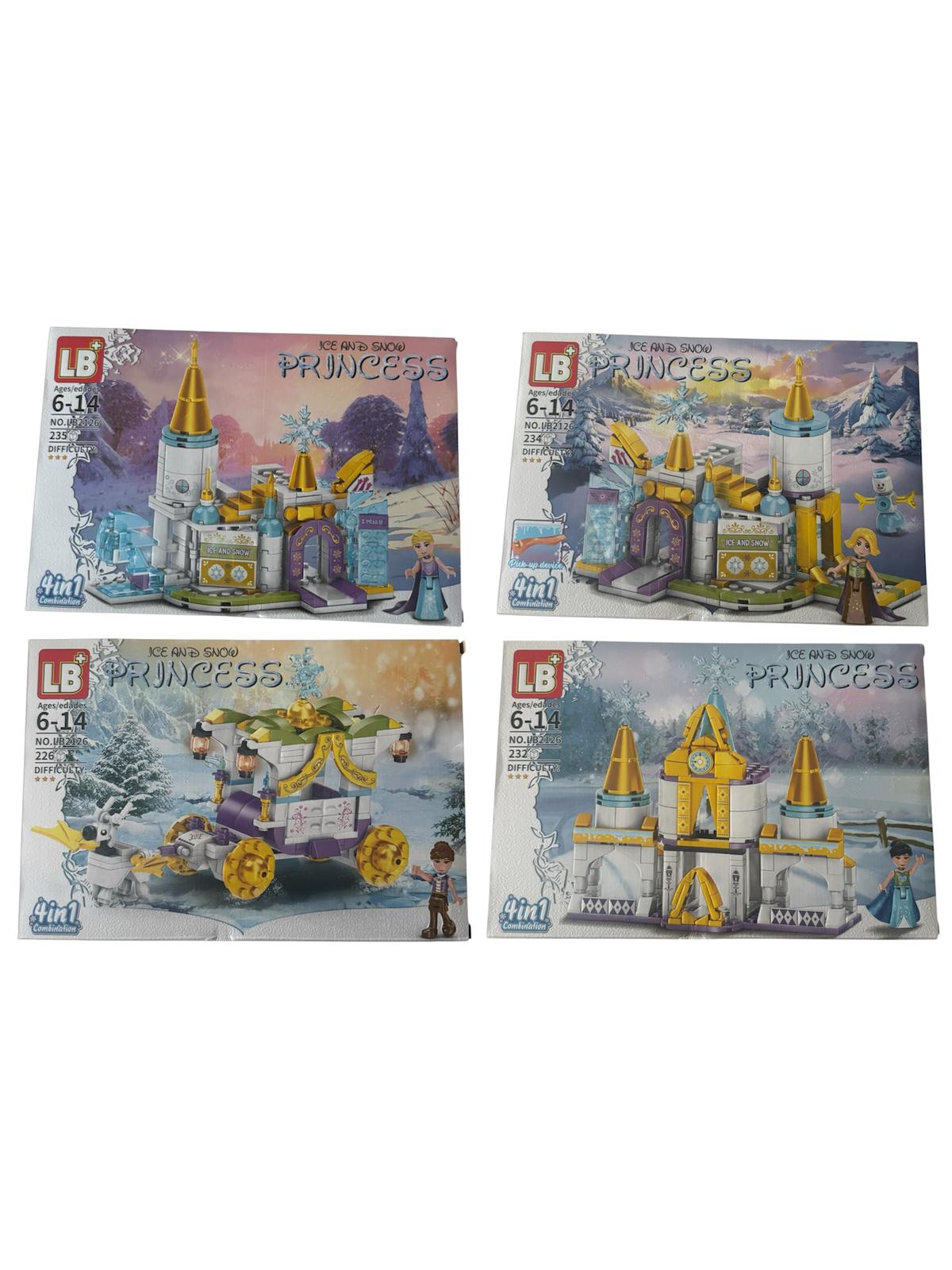 Set Interactiv de Construcție – Colecție completă 4 în 1, 927 piese, 6+