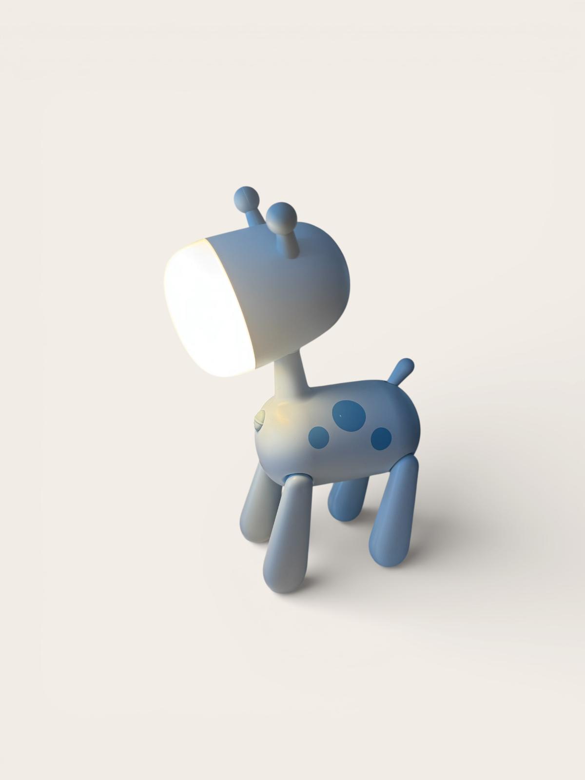 Lampă de veghe / birou pentru Copii LED model Girafă, lumină caldă și rece, încărcare Type-C