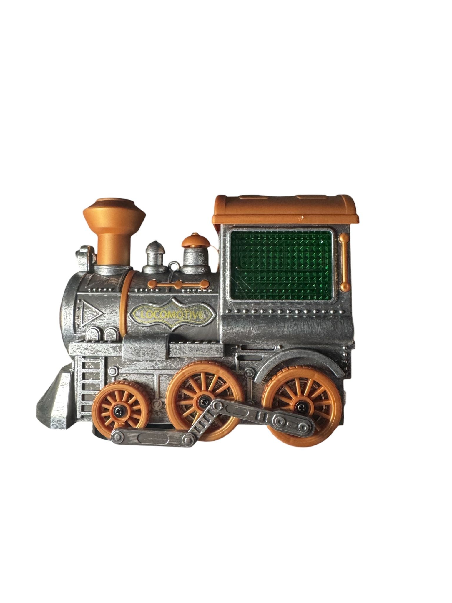 Locomotivă electrică interactivă de Jucărie, cu abur, lumini și muzică