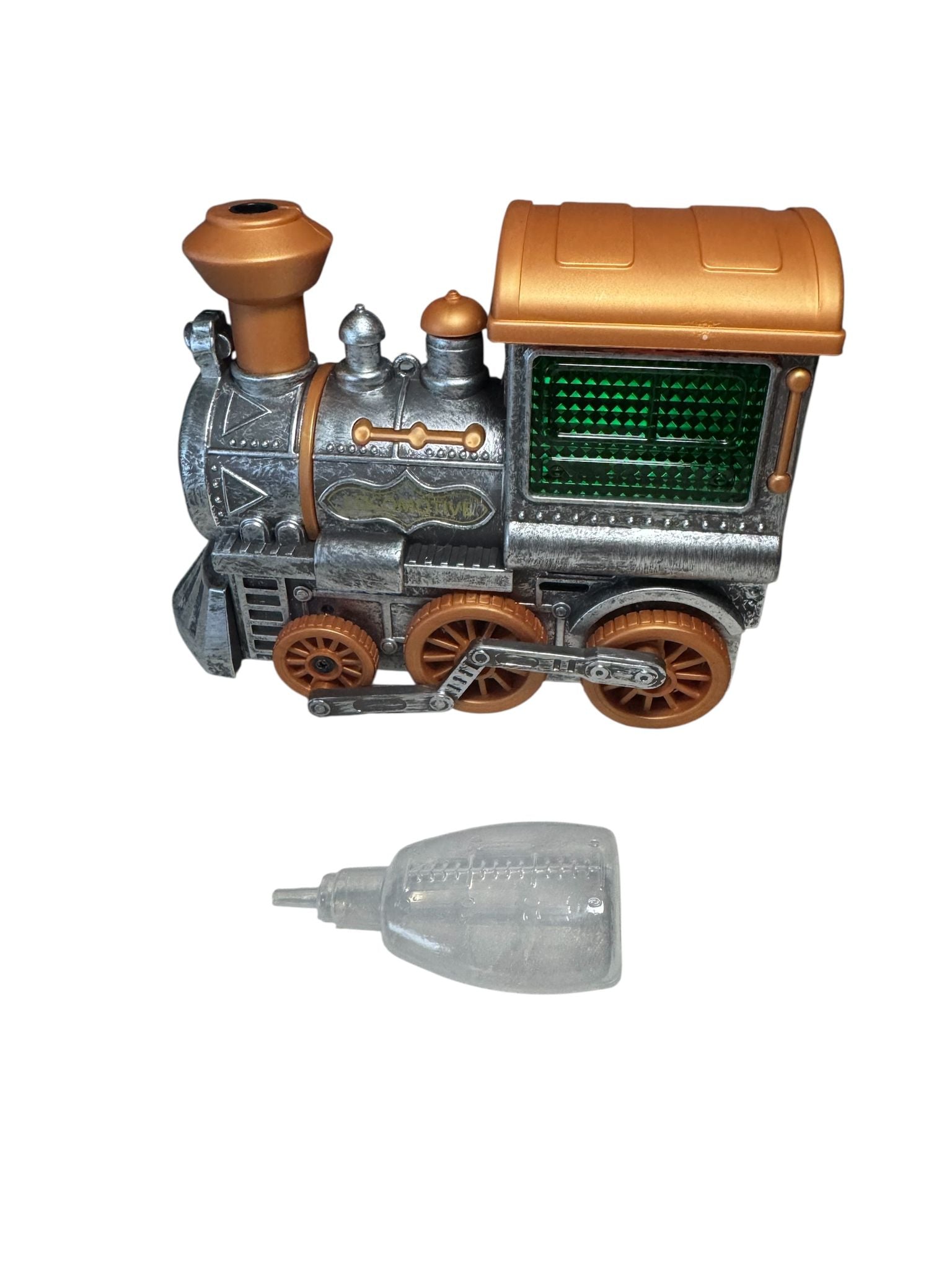 Locomotivă electrică interactivă de Jucărie, cu abur, lumini și muzică