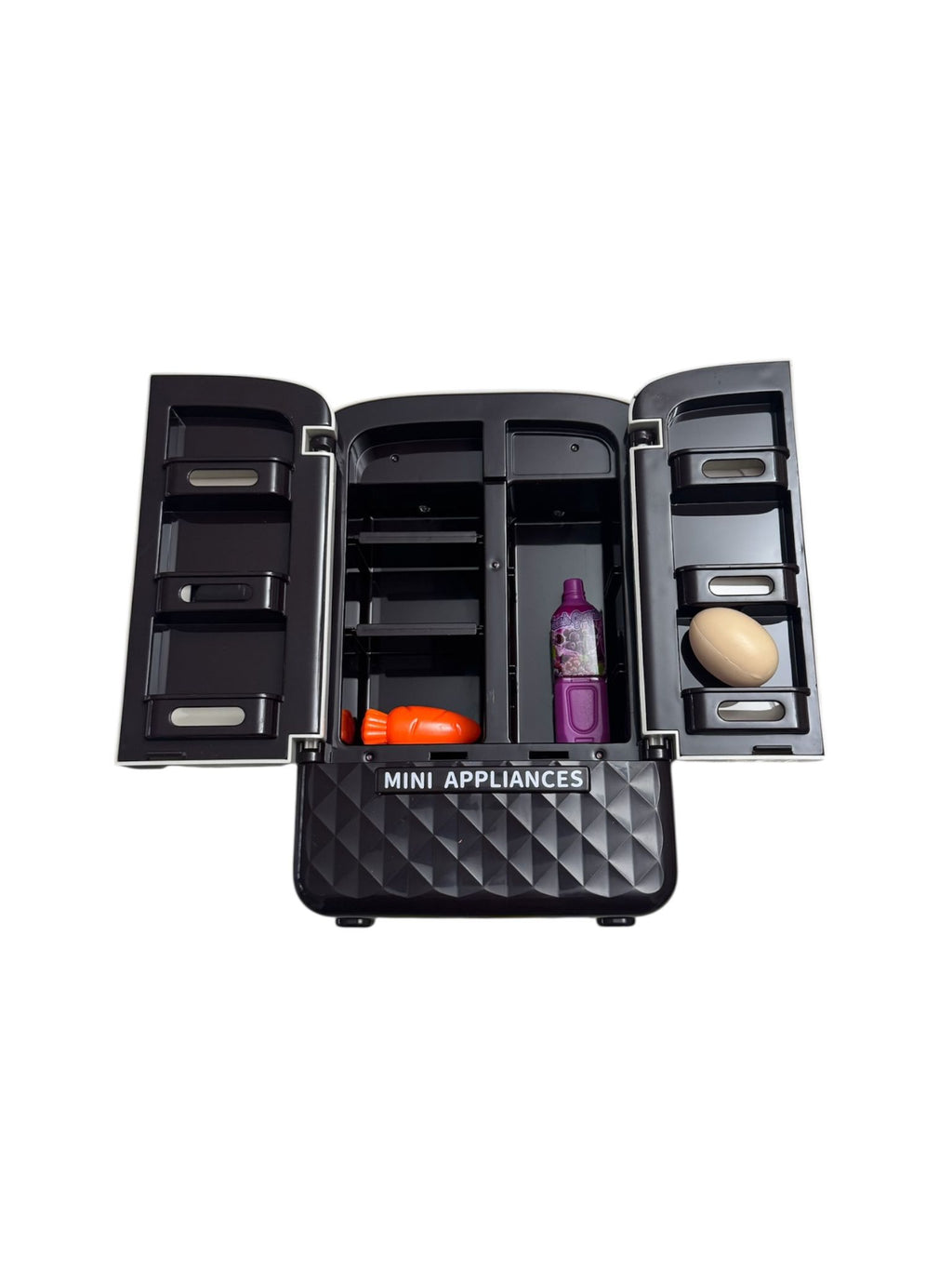 Frigider de jucărie Mini Appliances, cu lumini și sunete, accesorii incluse