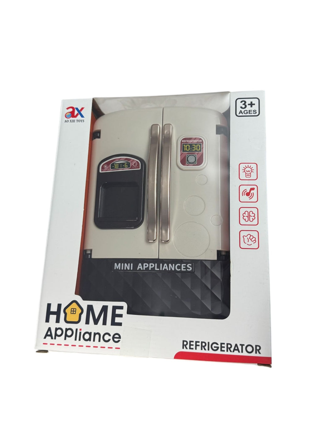 Frigider de jucărie Mini Appliances, cu lumini și sunete, accesorii incluse