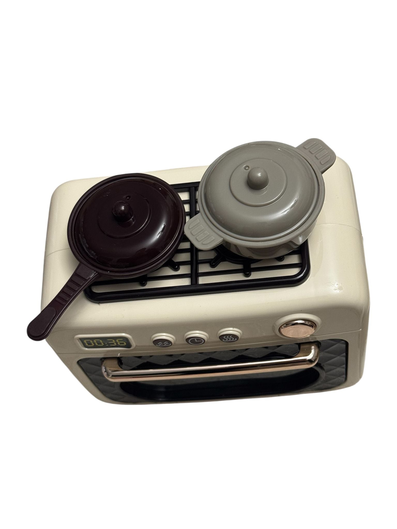 Cuptor cu microunde de jucărie Home Appliance, cu lumini și sunete, accesorii incluse