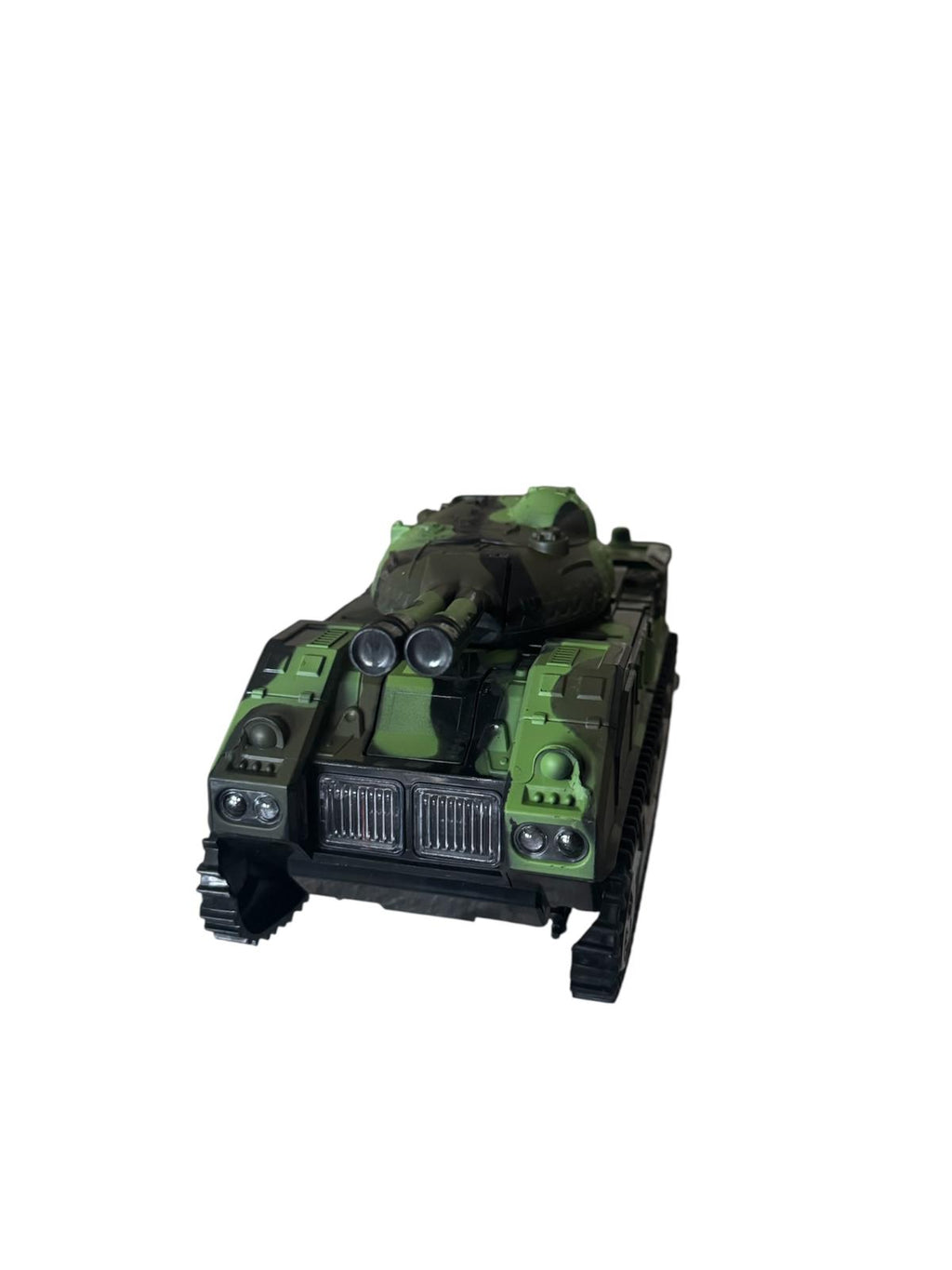 Jucărie interactivă - Tanc militar transformabil robot, cu lumini, sunete și funcție bump & go