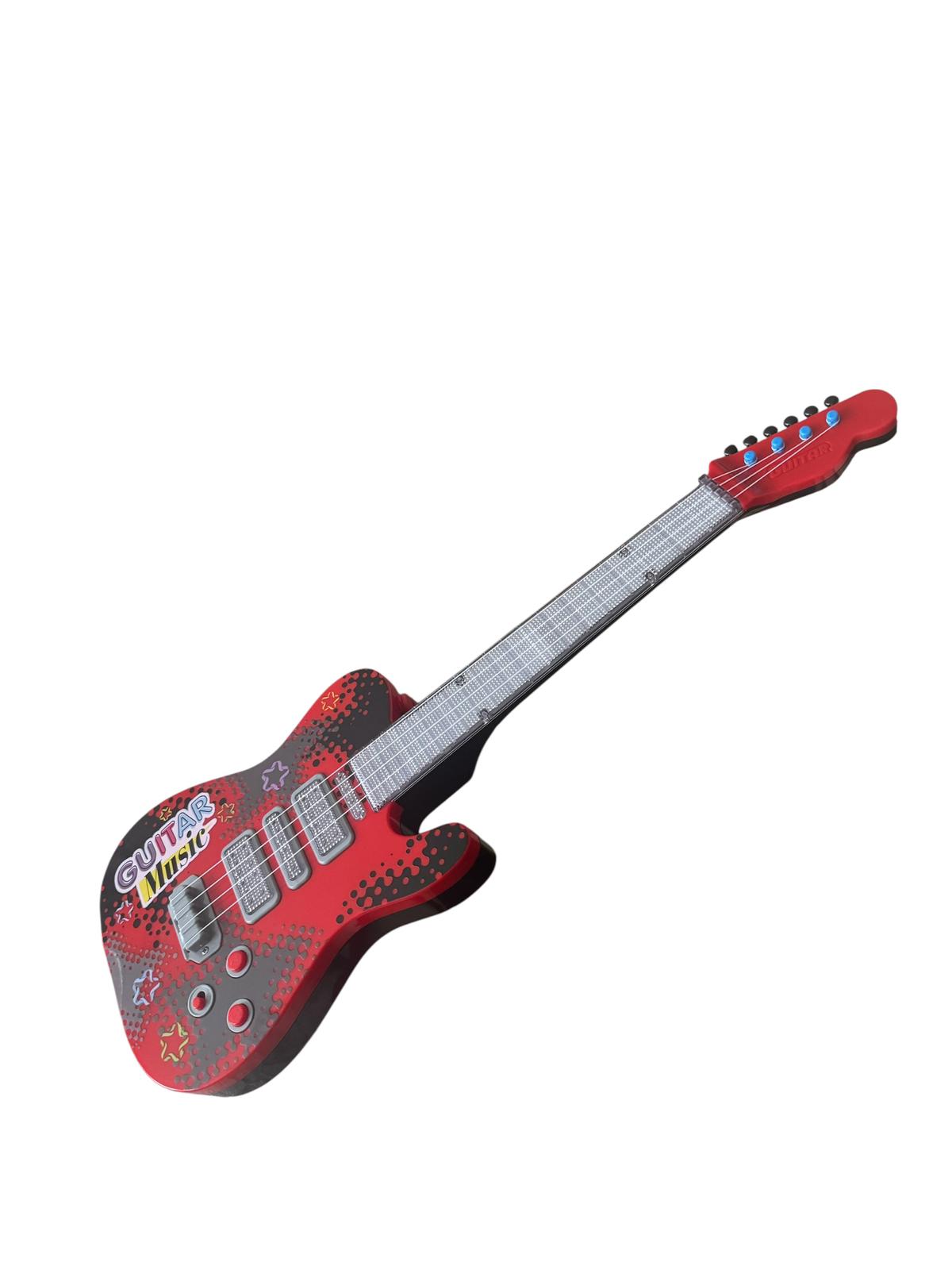 Chitară electrică de Jucărie pentru copii cu lumini și sunete, Guitar Music – Rock and Roll Style