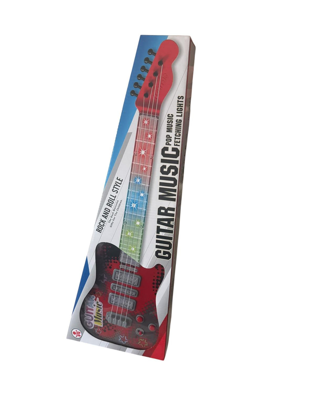 Chitară electrică de Jucărie pentru copii cu lumini și sunete, Guitar Music – Rock and Roll Style