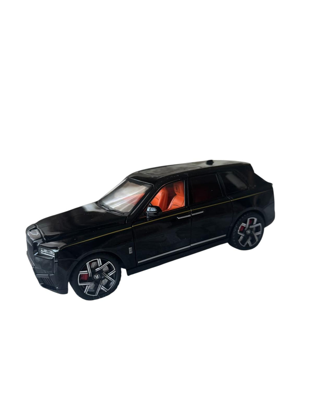 Mașină de colecție SUV lux, model metalic 1:24, cu lumini și sunete, uși și capotă funcțional