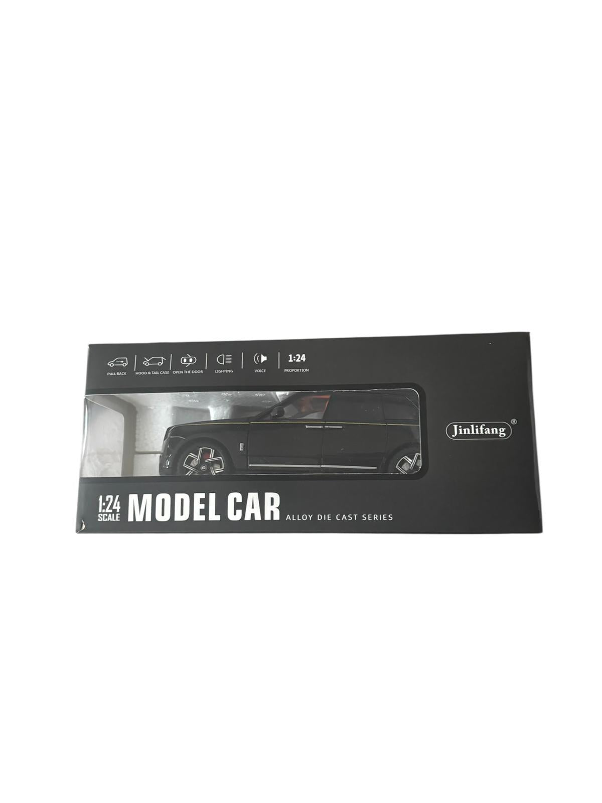 Mașină de colecție SUV lux, model metalic 1:24, cu lumini și sunete, uși și capotă funcțional