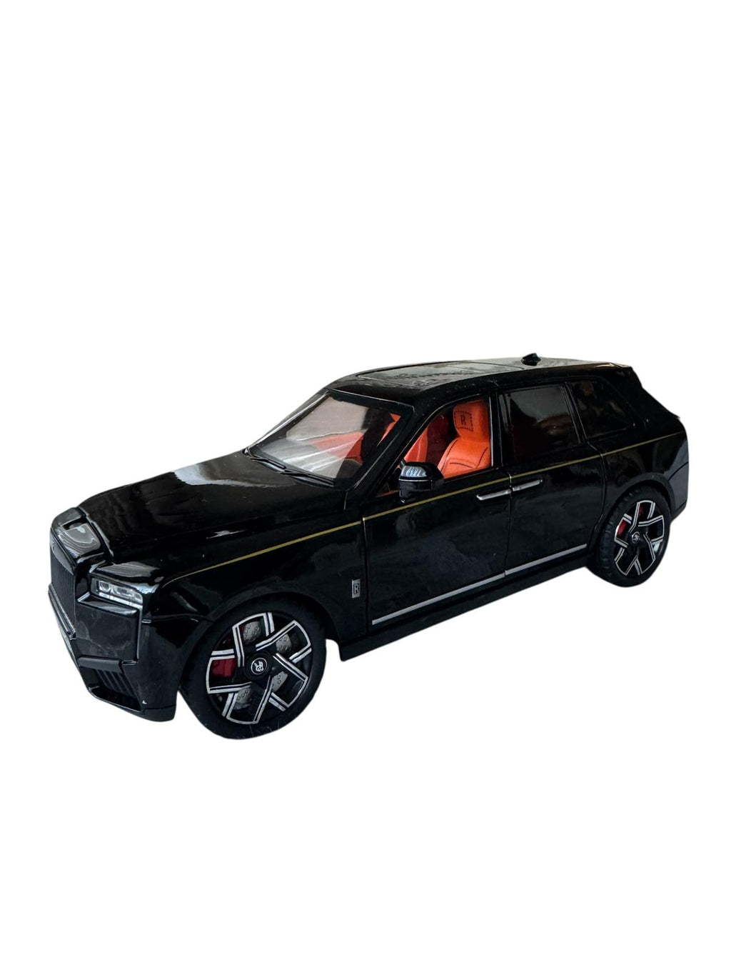 Mașină de colecție SUV lux, model metalic 1:24, cu lumini și sunete, uși și capotă funcțional