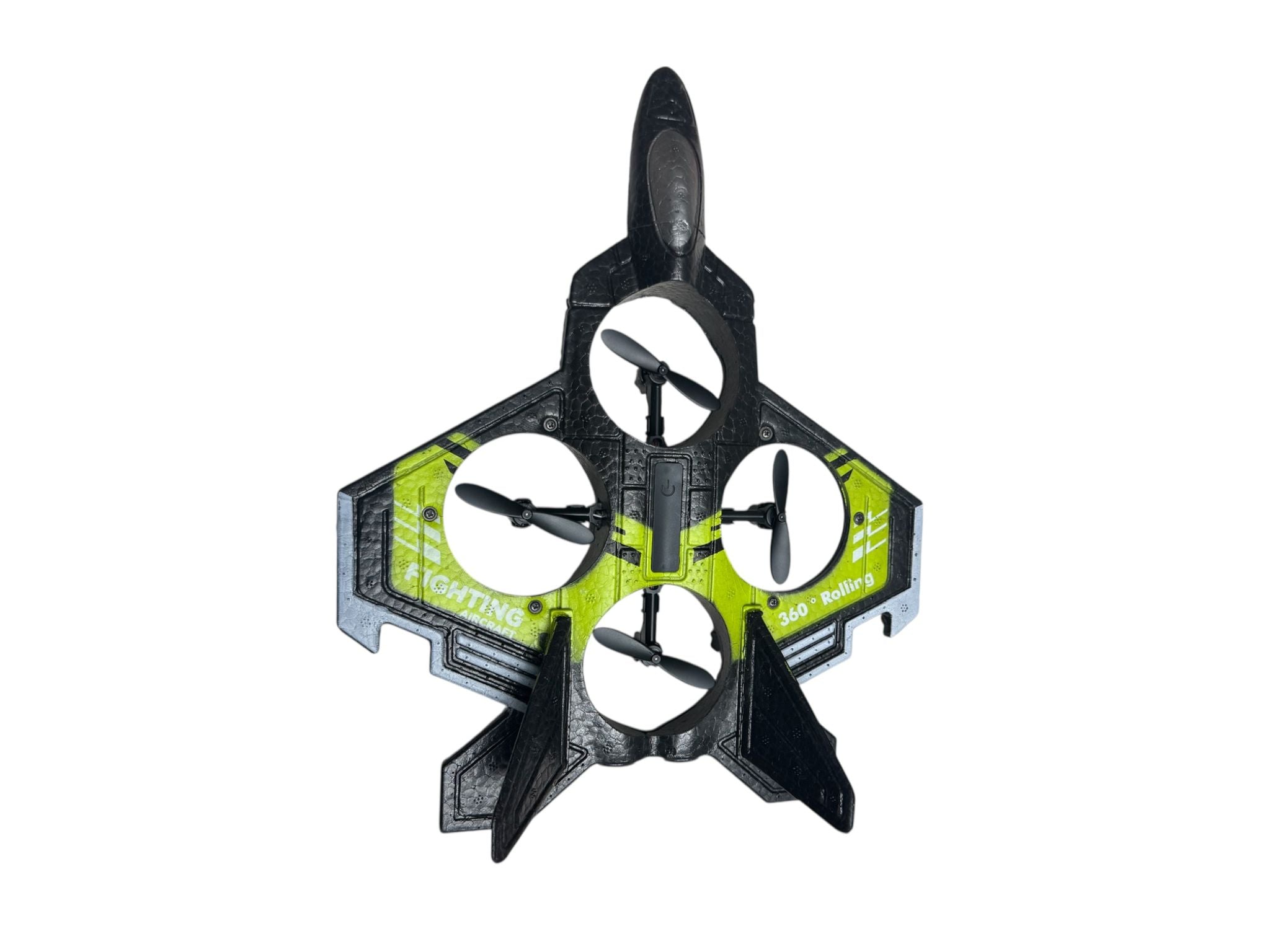 Dronă avion RC Combat Aircraft cu telecomandă 2.4GHz, flip 360°, giroscop 6 axe