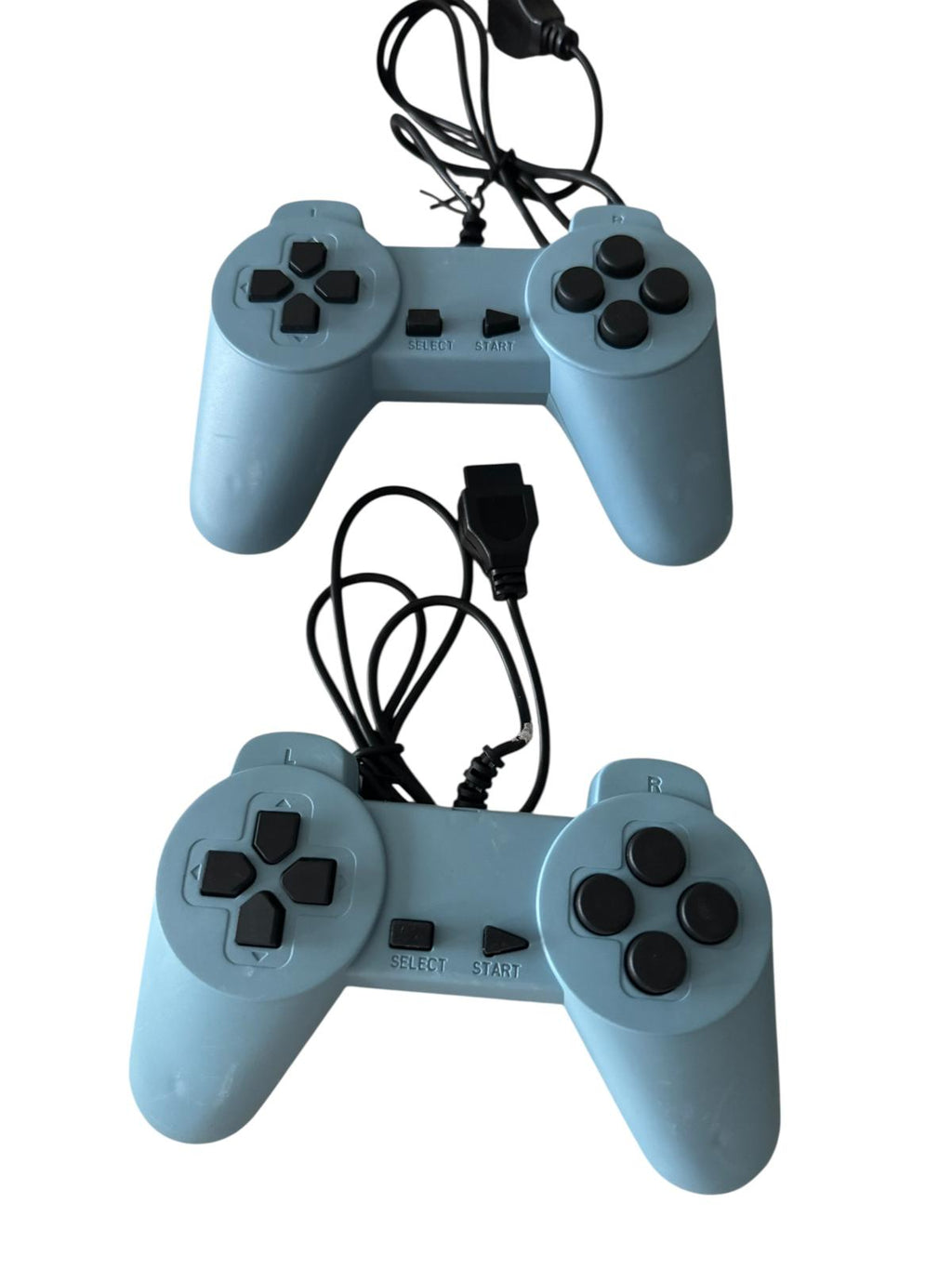 Consolă interactivă de jocuri, 2 controllere, pistol laser, joc inclus, cablu AV, Plug & Play