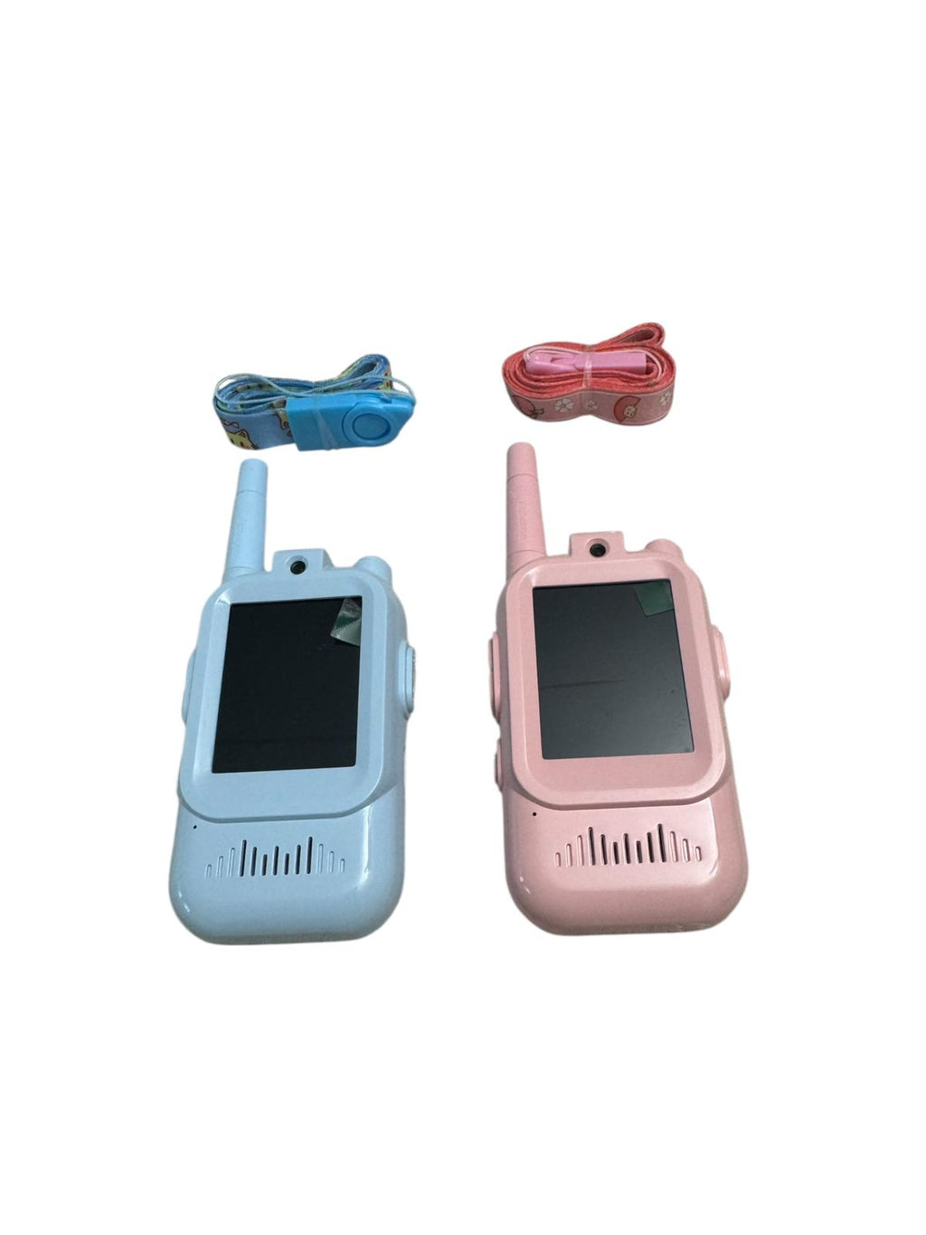 Set walkie-talkie pentru copii cu video, stație radio cu funcție schimbare voce, reîncărcabil USB, 2 bucăți