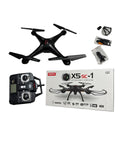 Dronă Syma X5SC-1 cu cameră HD, telecomandă 2.4GHz, stabilizare 6 axe, 360° flip, pentru exterior