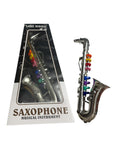 Saxofon jucărie copii, instrument muzical educativ, cu taste interactive colorate, 3+ ani