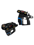 Mașină RC cu pistol infraroșu, 2.4G, lumini & sunete, funcție battle 3-în-1, joacă părinți-copil
