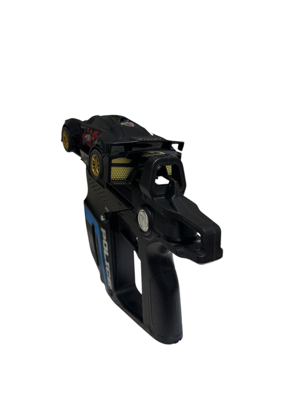 Mașină RC cu pistol infraroșu, 2.4G, lumini & sunete, funcție battle 3-în-1, joacă părinți-copil