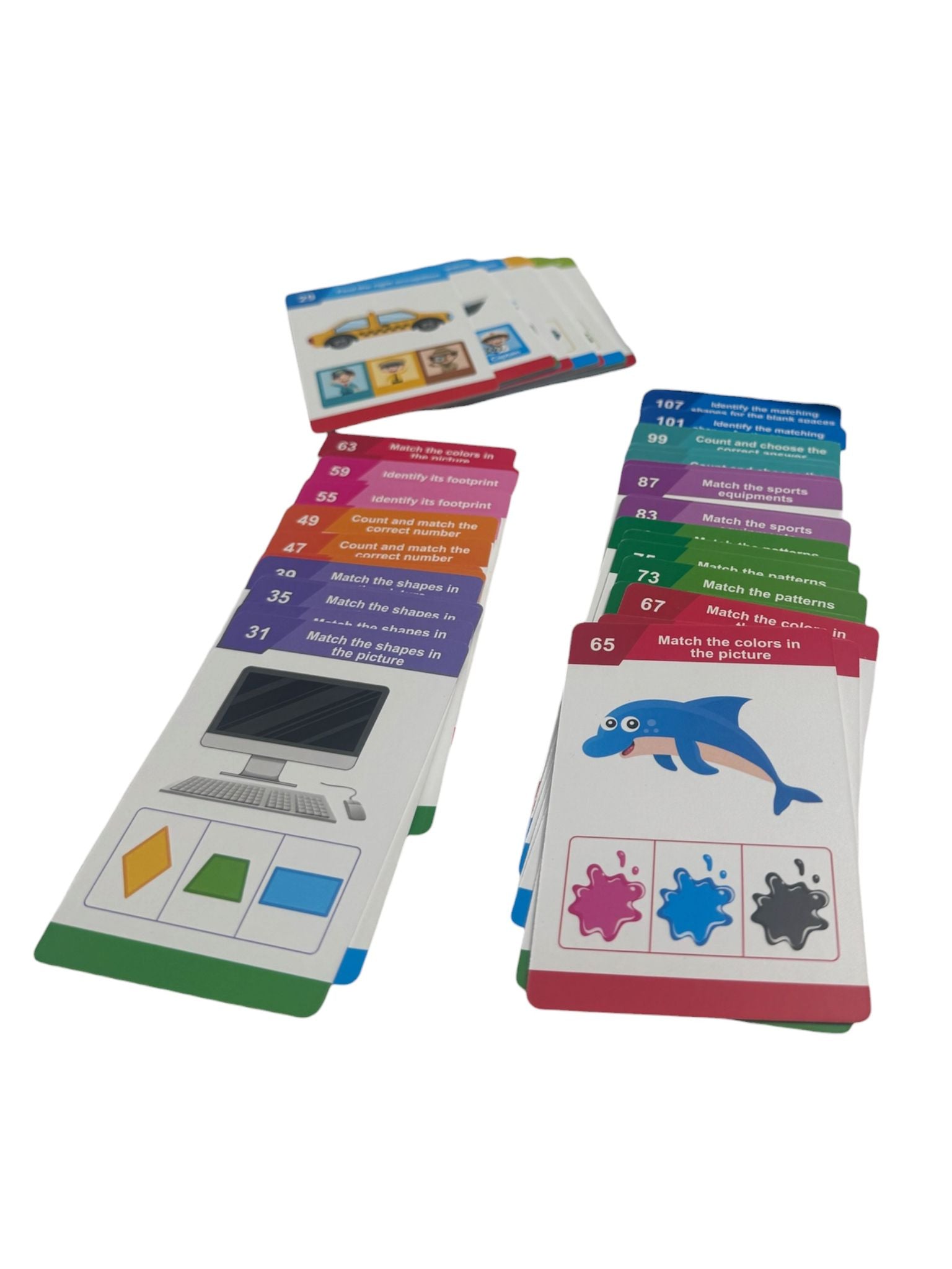 Jucărie Educativă Interactivă cu 5 limbi străine, Learning Toy, 55 Carduri Față-Verso, Sunete și Învățare Multilingvă
