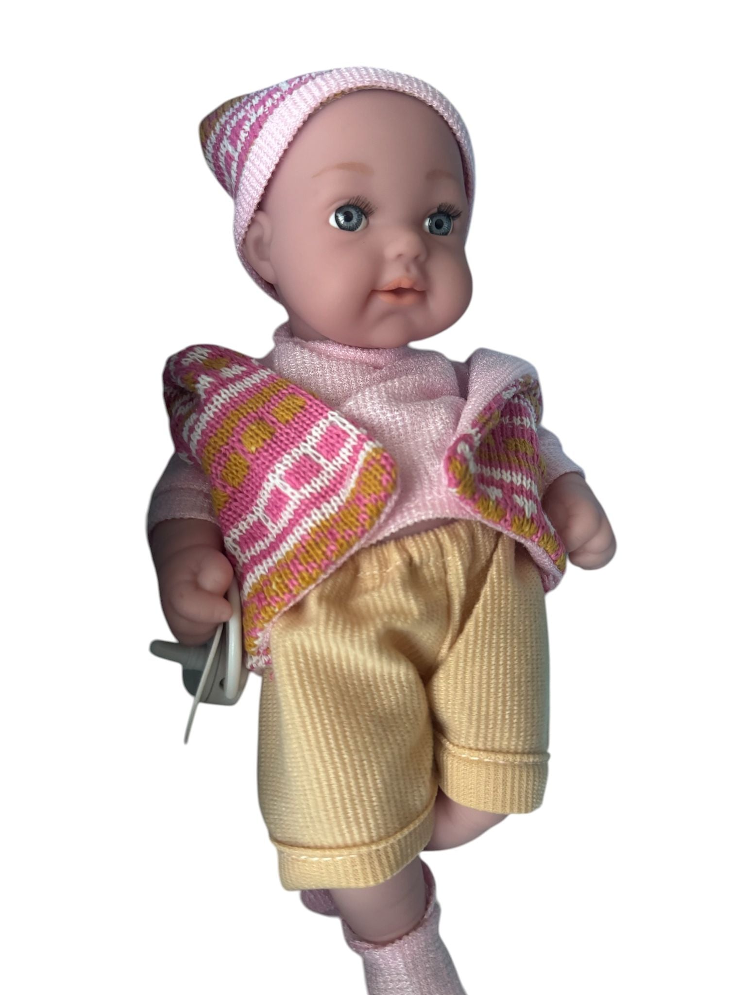 Păpușă bebeluș Jucărie „My Lovely Newborn Baby”, Roz – 24 cm, 18 luni+