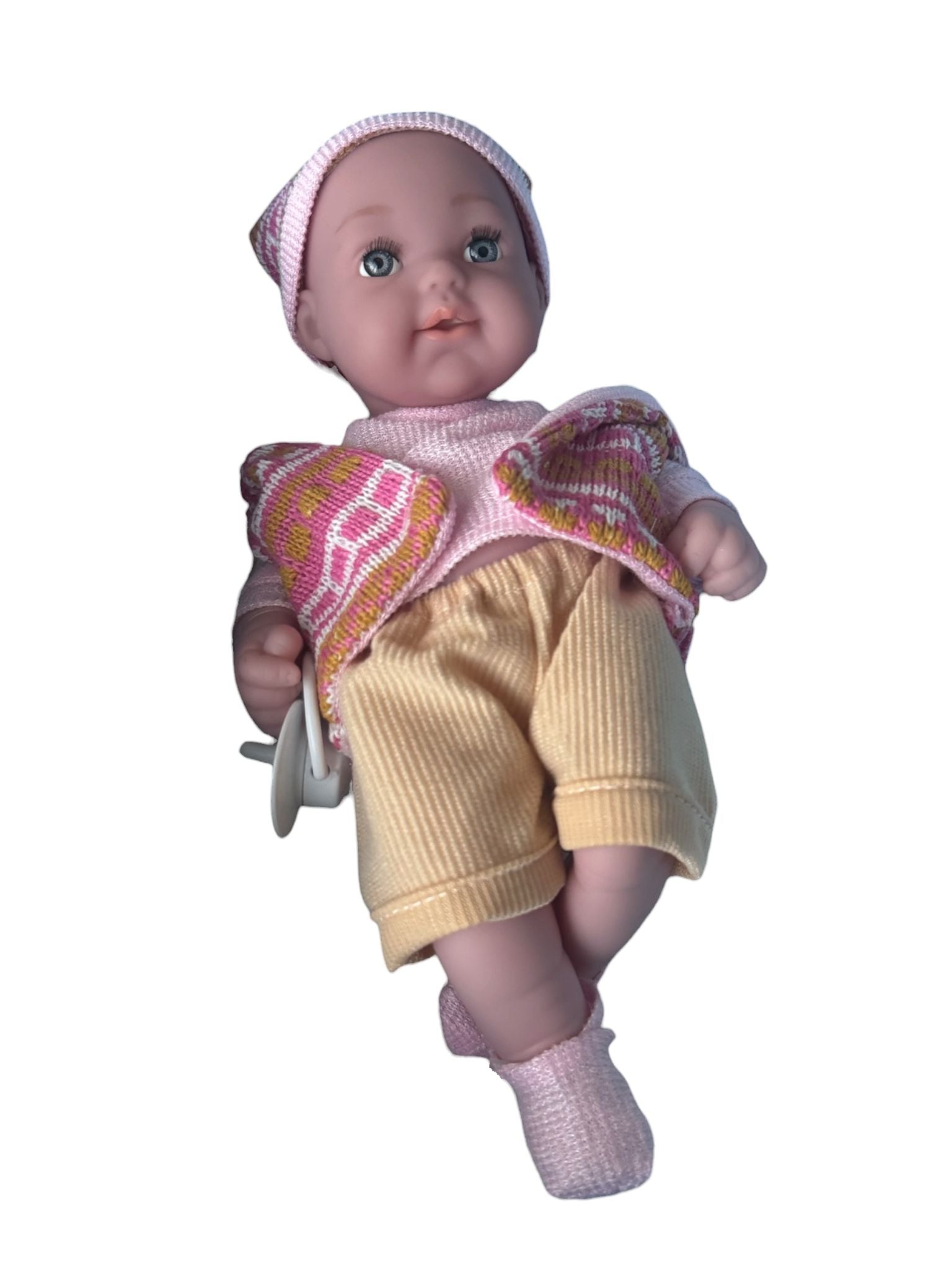 Păpușă bebeluș Jucărie „My Lovely Newborn Baby”, Roz – 24 cm, 18 luni+