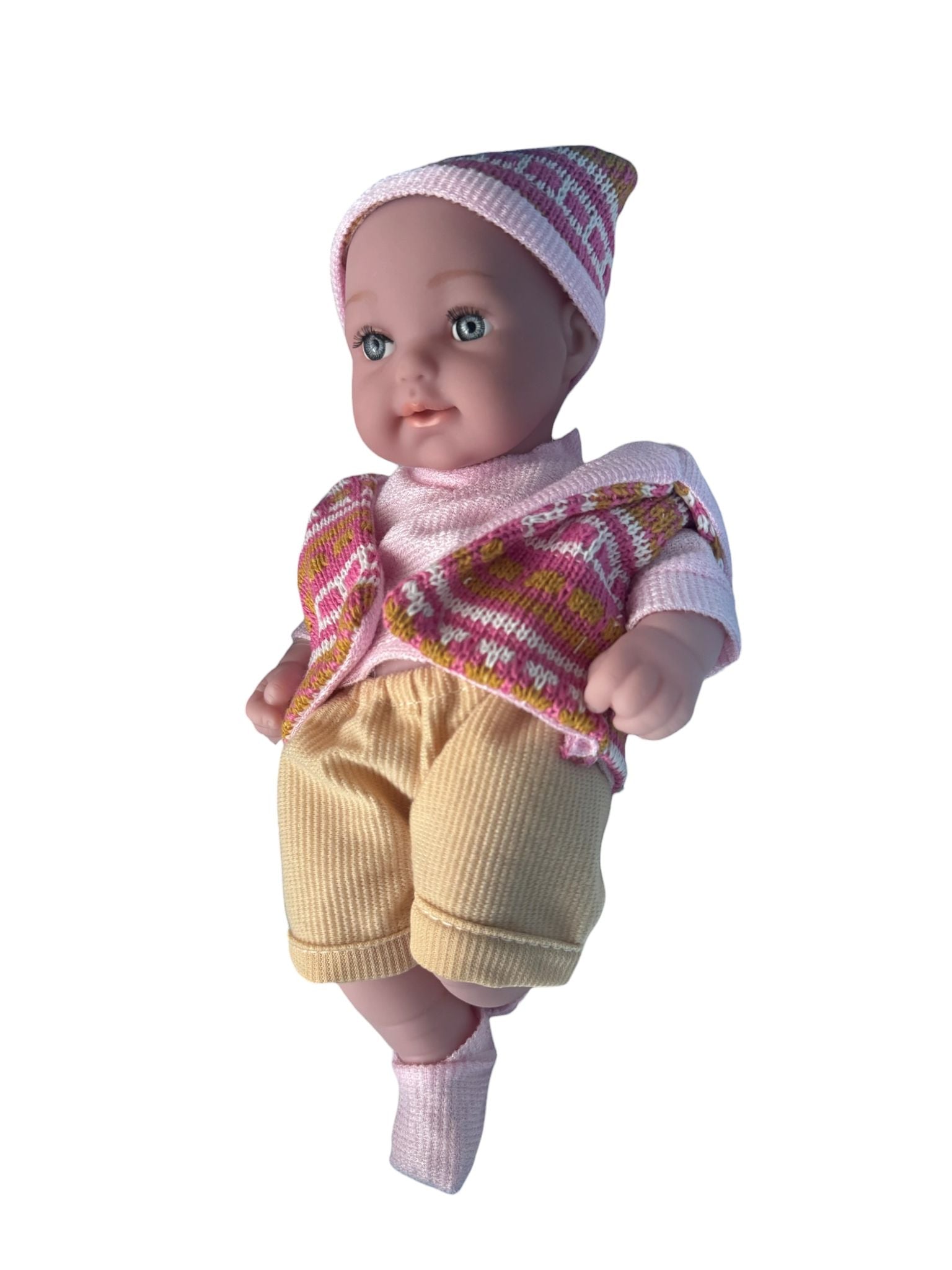 Păpușă bebeluș Jucărie „My Lovely Newborn Baby”, Roz – 24 cm, 18 luni+