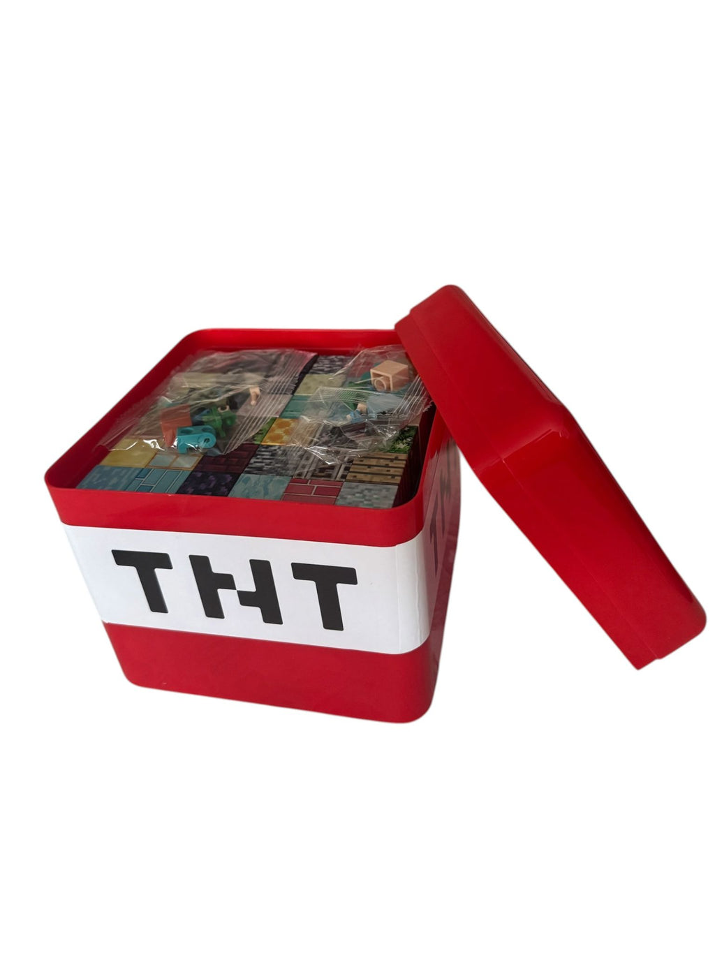 Set Construcție Magnetic 180 Piese, Cuburi Magnetice Tip Pixel, Cutie Depozitare Inclusă, Joc Educativ Creativ pentru Copii