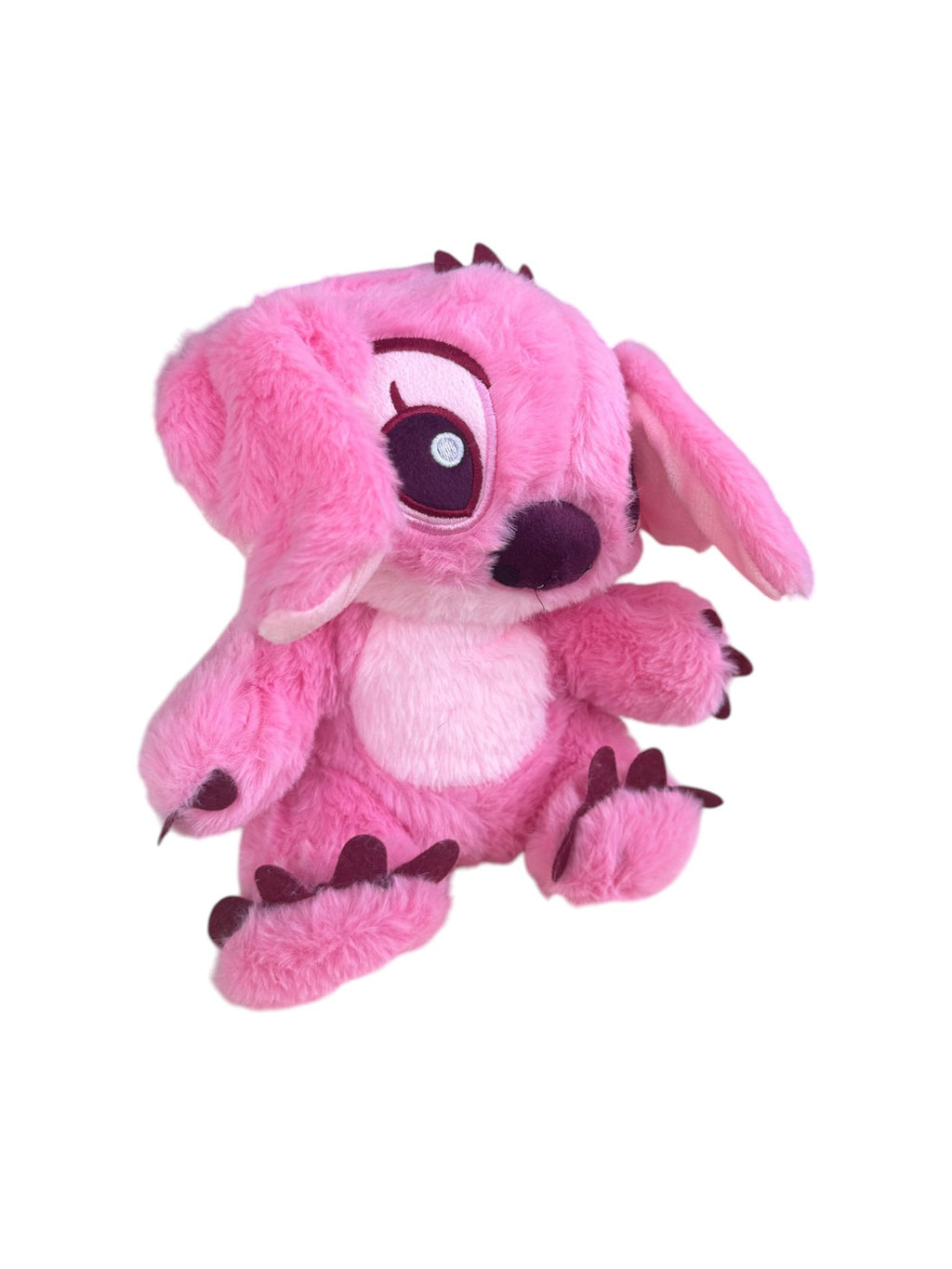 Jucărie de Pluș tip Stitch Interactivă cu Funcție Respirație, Sunete și Mișcare, Roz
