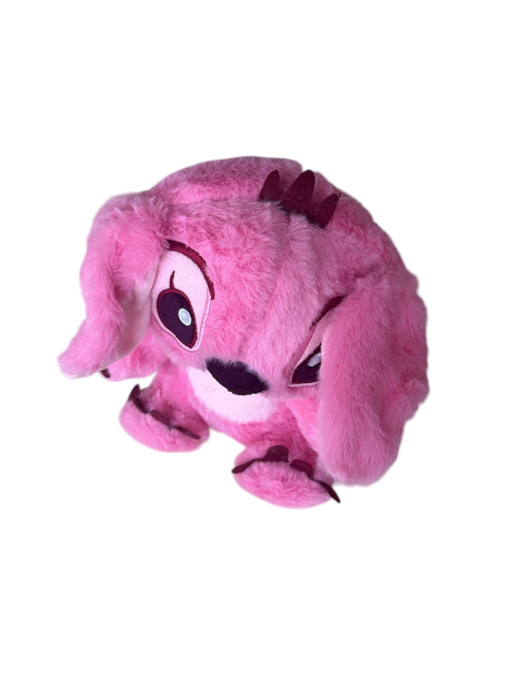 Jucărie de Pluș tip Stitch Interactivă cu Funcție Respirație, Sunete și Mișcare, Roz