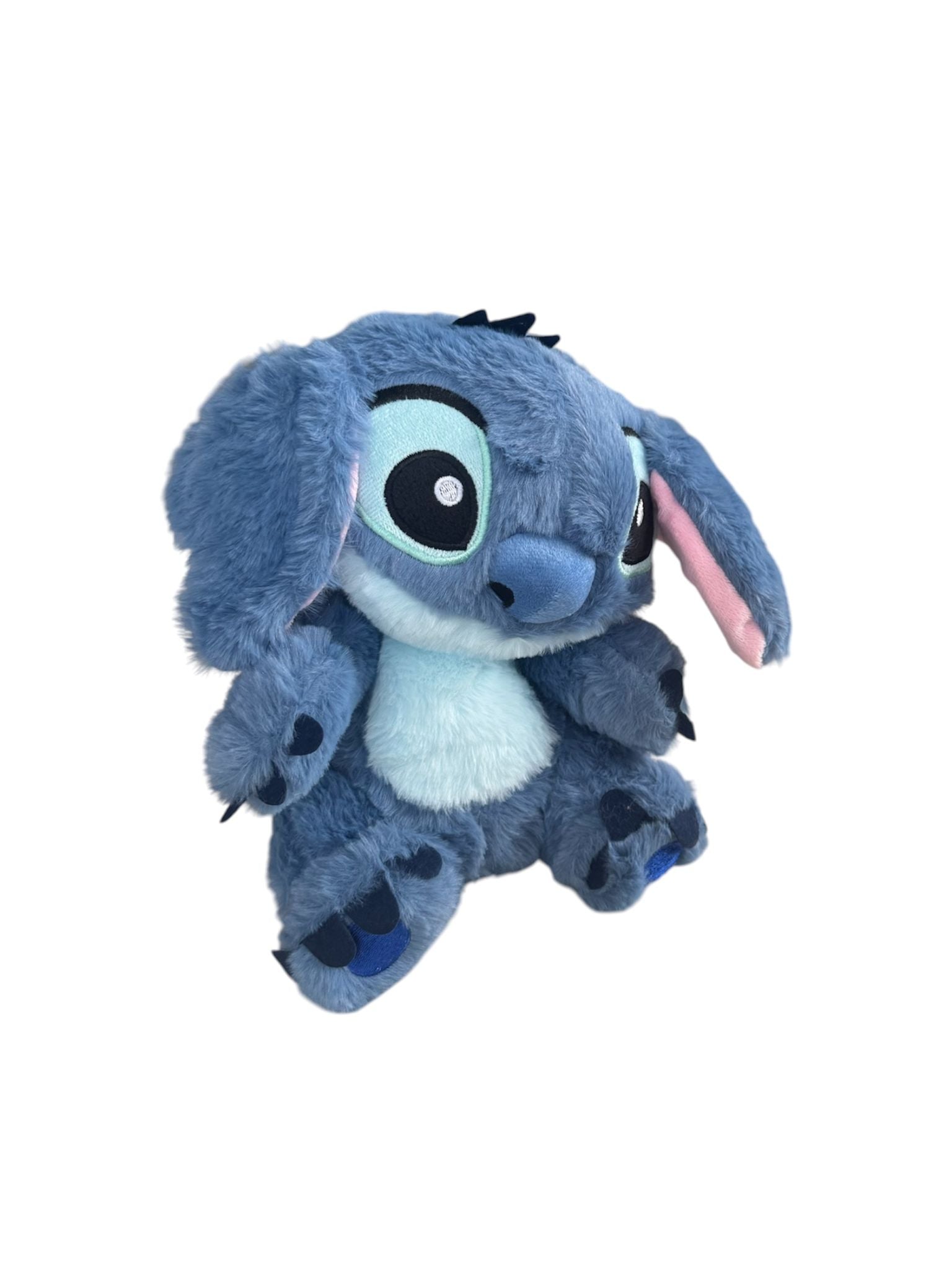 Jucărie de Pluș tip Stitch Interactivă cu Funcție Respirație, Sunete și Mișcare, Albastru