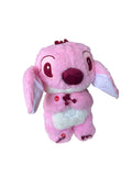 Jucărie de Pluș tip Stitch Interactivă cu Mișcare Urechi și Cântece, Roz