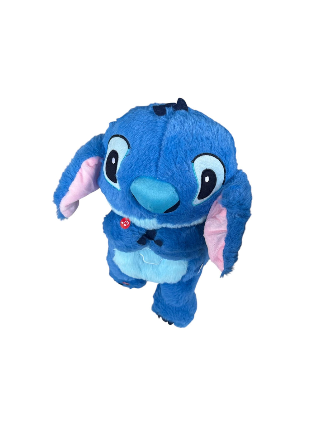 Jucărie de Pluș tip Stitch Interactivă cu Mișcare Urechi și Cântece, Albastru