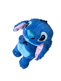 Jucărie de Pluș tip Stitch Interactivă cu Mișcare Urechi și Cântece, Albastru