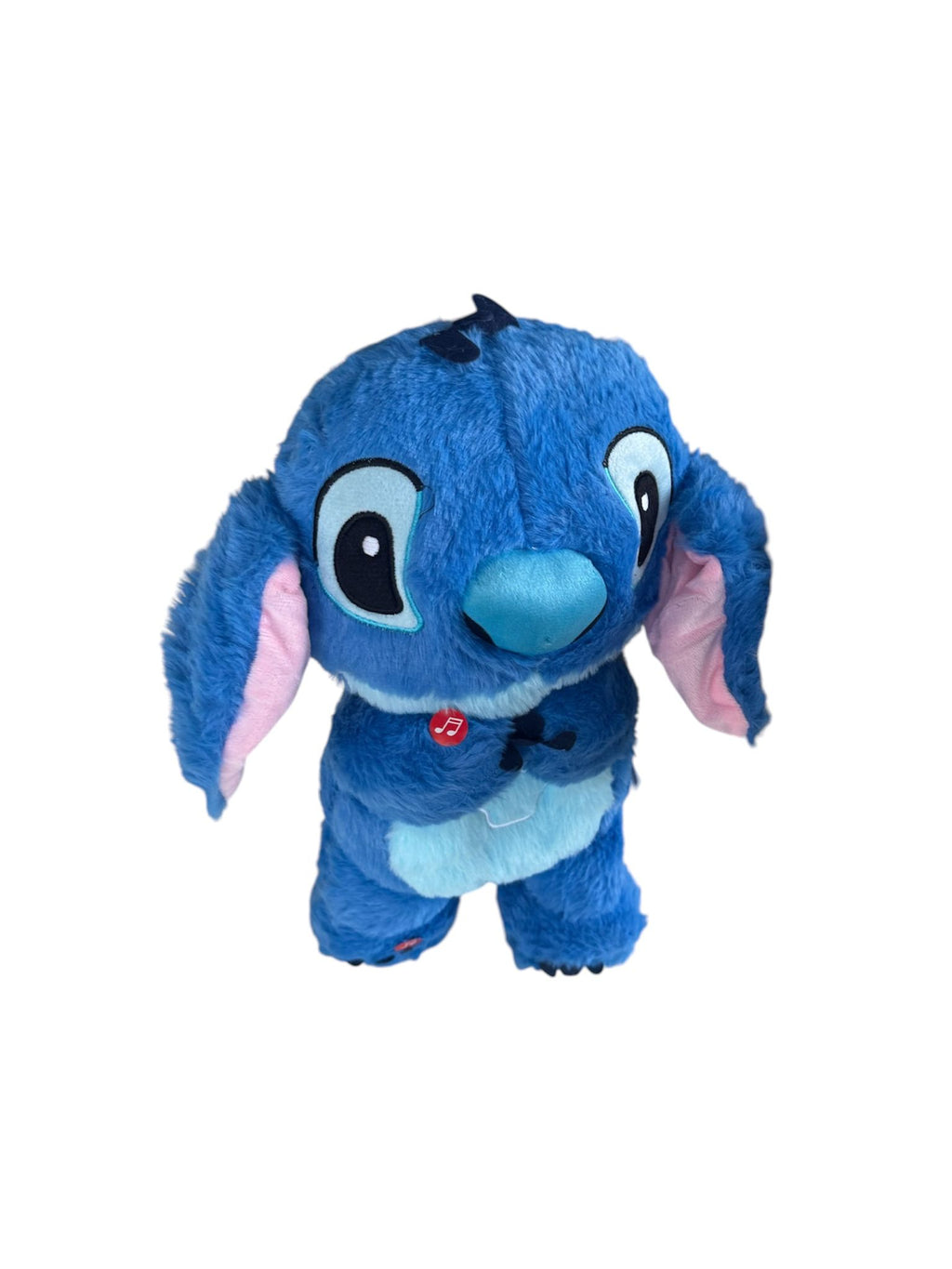 Jucărie de Pluș tip Stitch Interactivă cu Mișcare Urechi și Cântece, Albastru