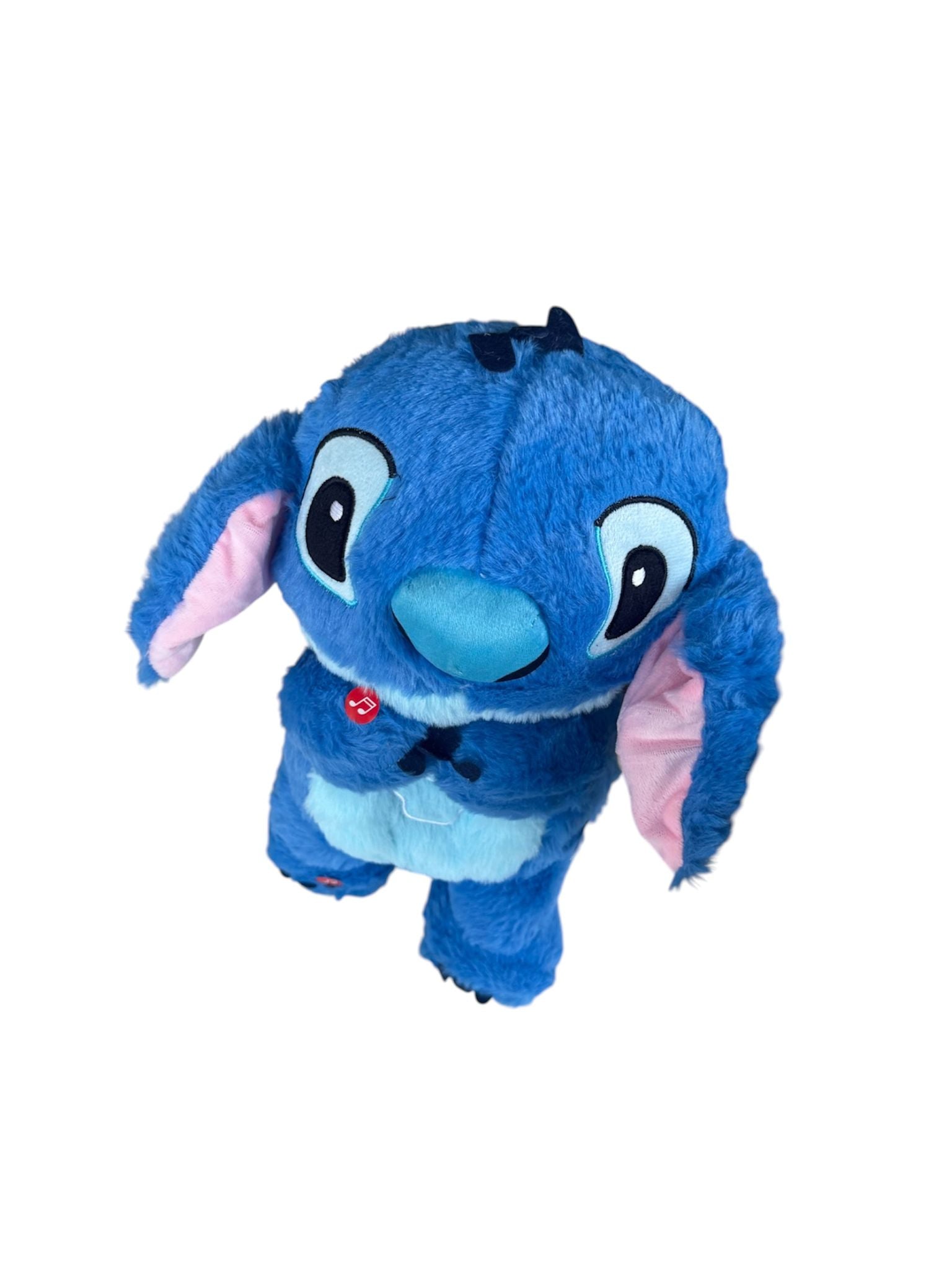 Jucărie de Pluș tip Stitch Interactivă cu Mișcare Urechi și Cântece, Albastru