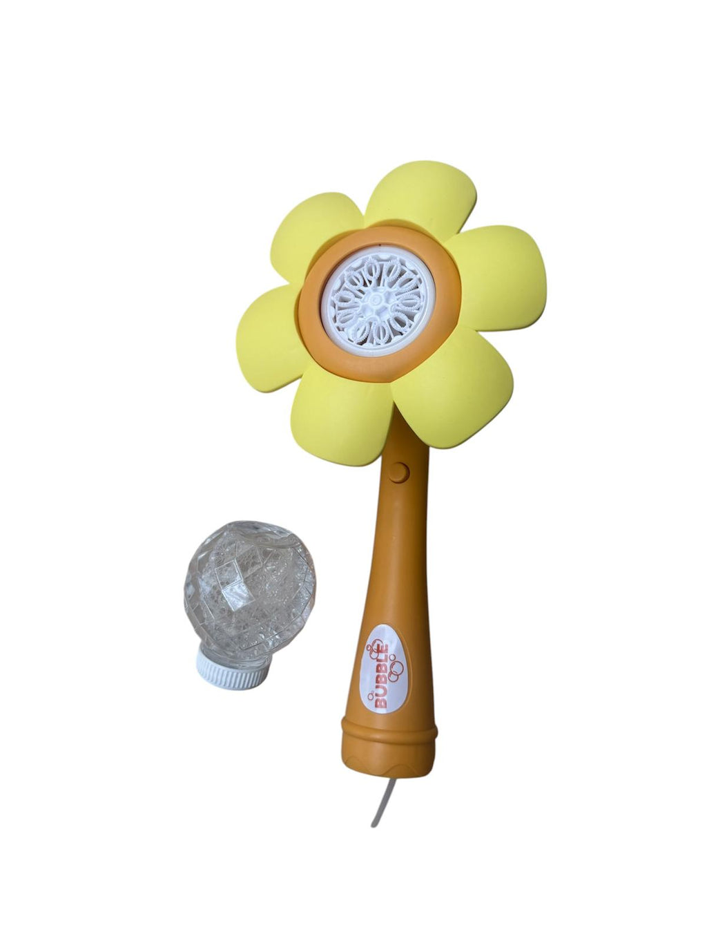 Jucărie Pistol de făcut Baloane de Săpun, Model Floarea Soarelui, Interactiv, 3+ Ani