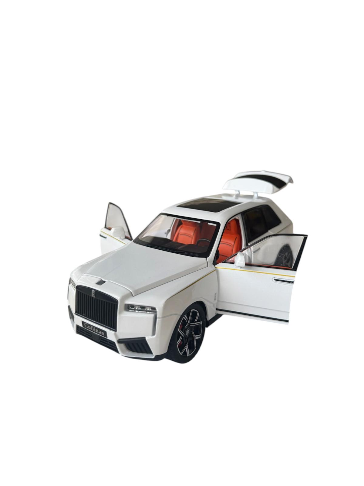 Mașină de colecție SUV lux, model metalic 1:24, cu lumini și sunete, uși și capotă funcționale