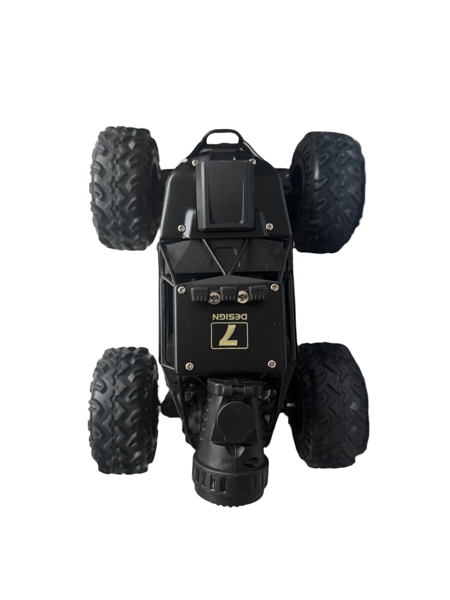Mașină RC Off-Road 4x4 cu Telecomandă 2.4GHz, Funcție Spray, cu Suport Telefon, Negru