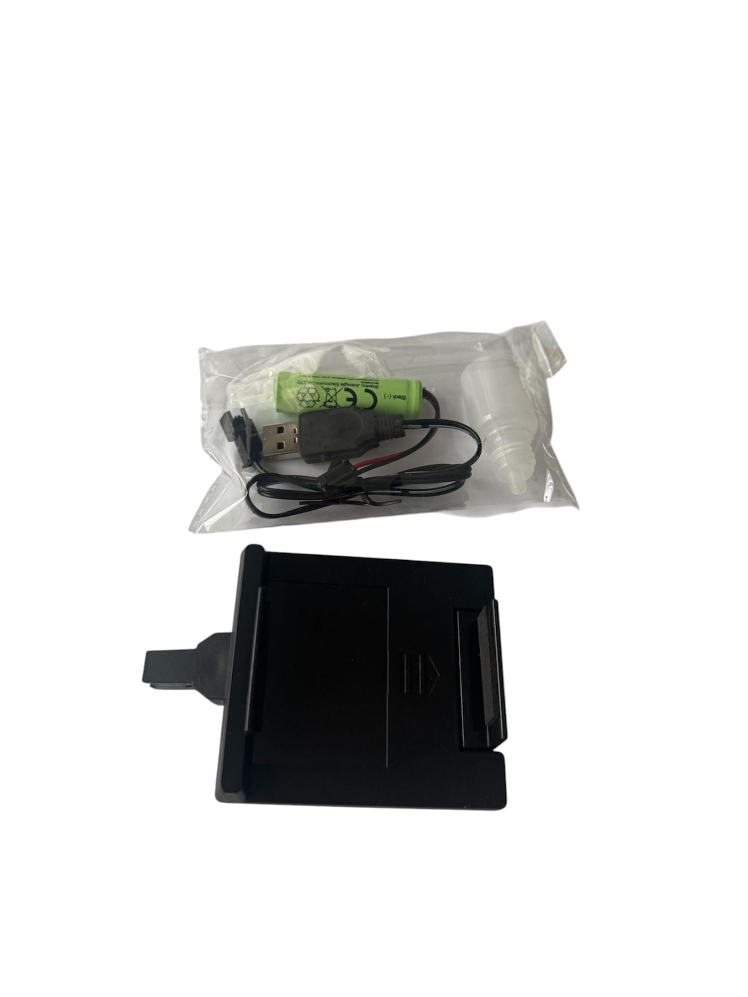 Mașină RC Off-Road 4x4 cu Telecomandă 2.4GHz, Funcție Spray, cu Suport Telefon, Negru