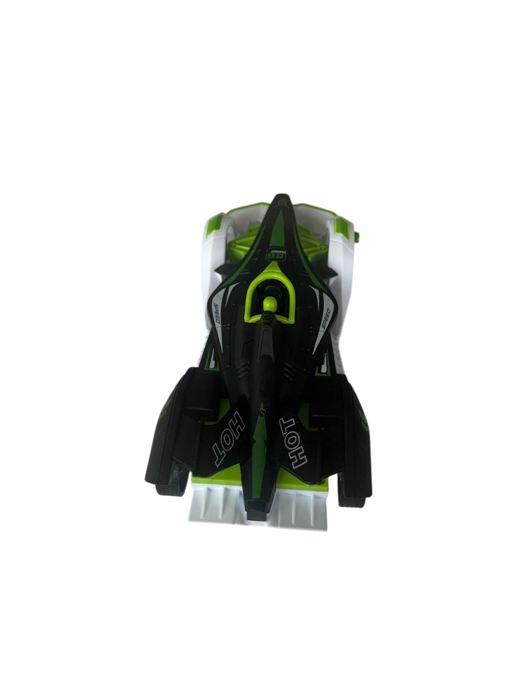 Mașină de Curse cu Telecomandă Sport Racer, Lumini, Direcție Reglabilă, 3+ Ani, Verde și Negru