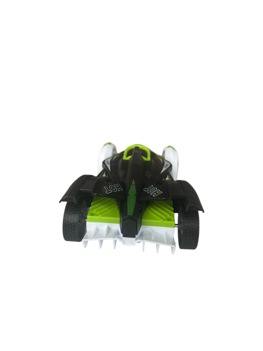 Mașină de Curse cu Telecomandă Sport Racer, Lumini, Direcție Reglabilă, 3+ Ani, Verde și Negru