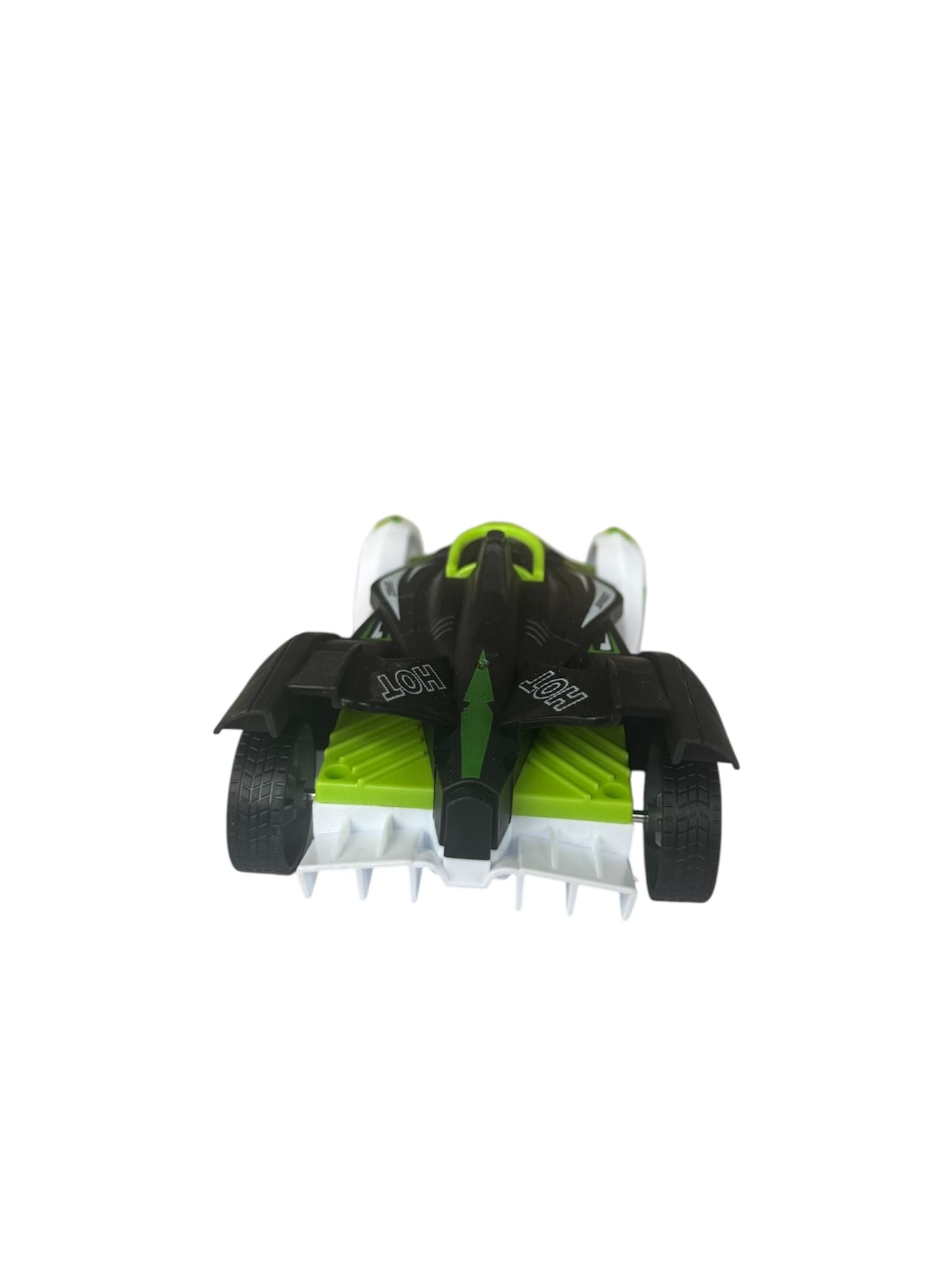Mașină de Curse cu Telecomandă Sport Racer, Lumini, Direcție Reglabilă, 3+ Ani, Verde și Negru