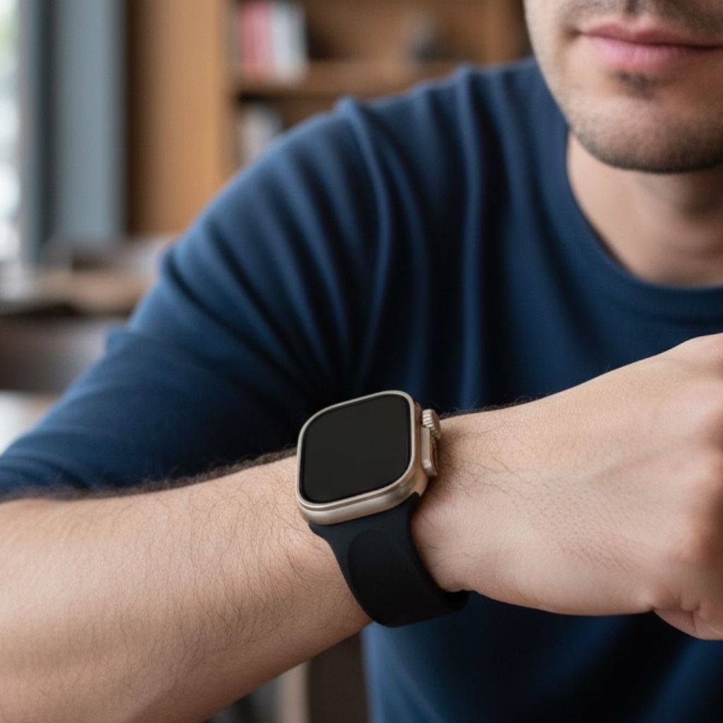 Smartwatch 7 în 1 cu Ecran Color Touch, Monitorizare Activitate și Somn, Bluetooth, Încărcare Magnetică, 7 Curele Incluse